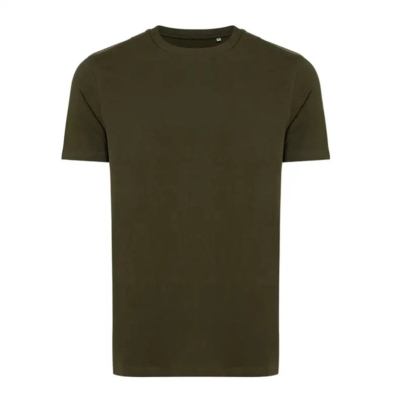 Bryce Khaki Recycled Cotton T-Shirt