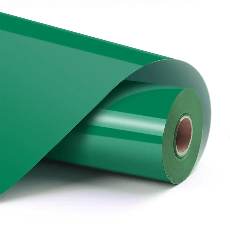 Vinil termotransferabil de bază - Verde - 30,5 x 180 cm