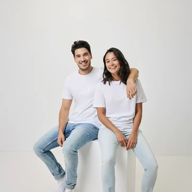 Bryce White Recycled Cotton T-Shirt