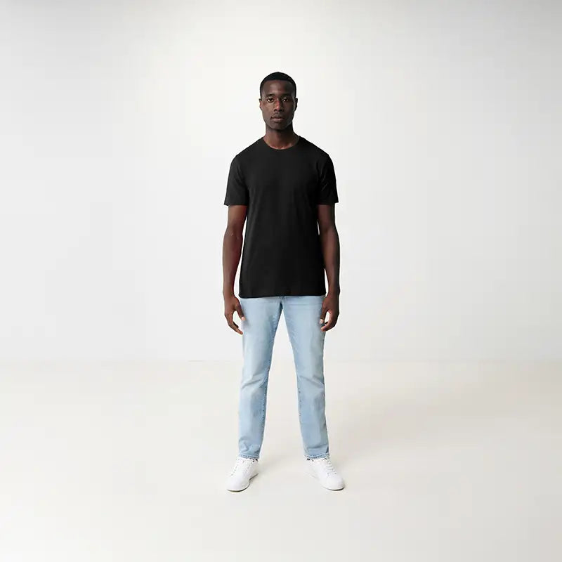 Bryce Black Recycled Cotton T-Shirt