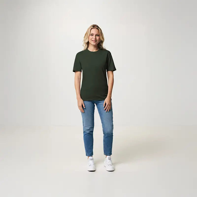 Bryce Khaki Recycled Cotton T-Shirt