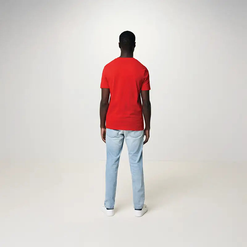 Bryce Red Recycled Cotton T-Shirt