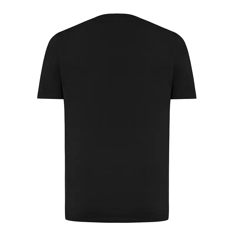 Brett Black Recycled Cotton T-Shirt