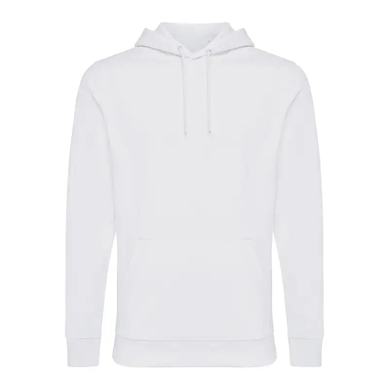 Jasper White Recycled Cotton Hoodie