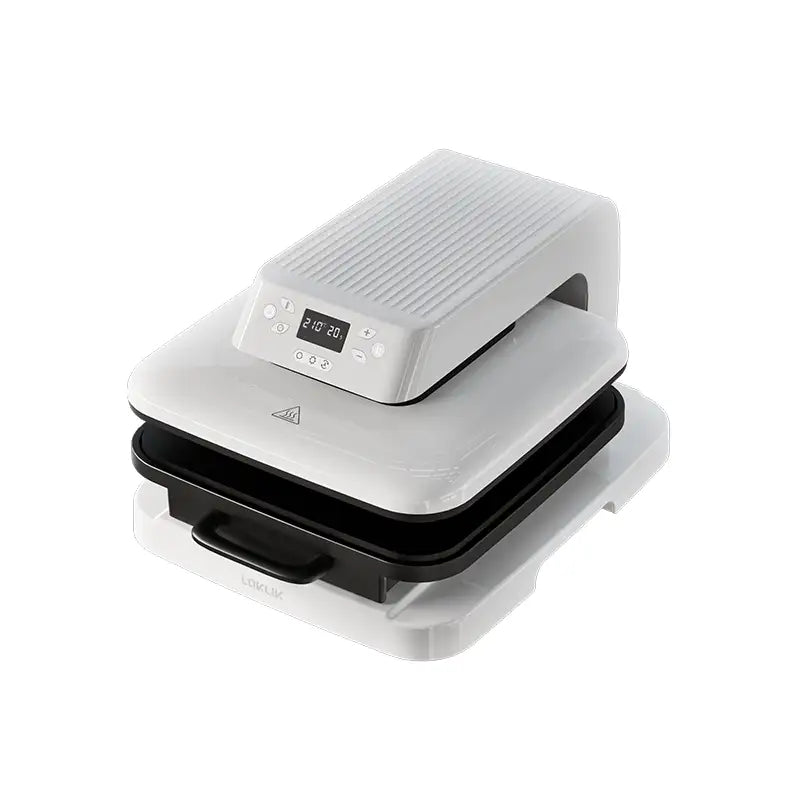 <tc>LOKLiK Auto Heat Press Alb</tc>