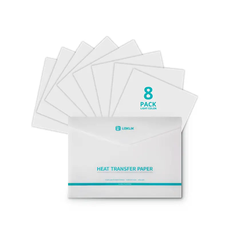 <tc>Set de 8 foi de hârtie transfer termic - Închise la culoare</tc>