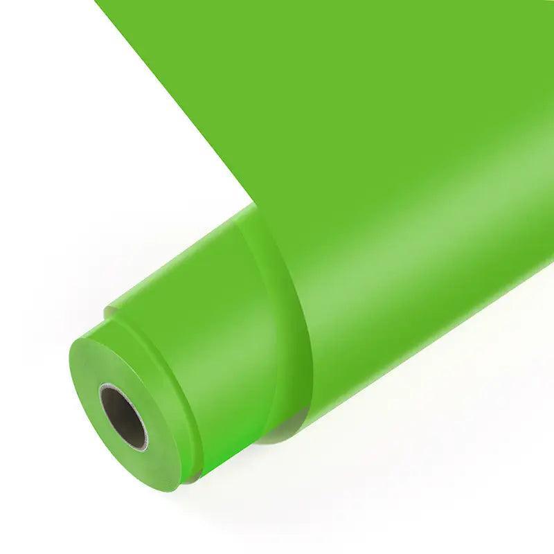 Vinil adeziv permanent mat - Verde măr - 30,5 x 180 cm