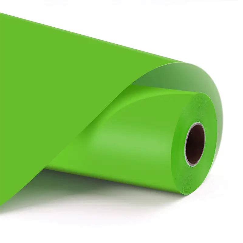 Vinil adeziv permanent mat - Verde măr - 30,5 x 180 cm