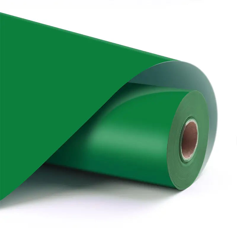 Vinil adeziv permanent mat - Verde - 30,5 x 180 cm