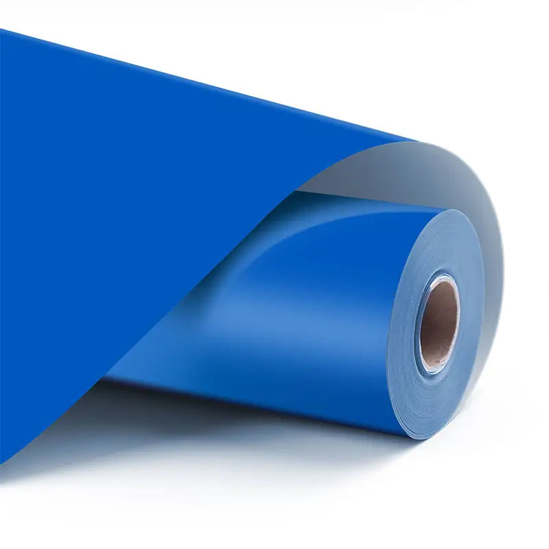 Vinil adeziv permanent mat - Albastru regal - 30,5 x 180 cm