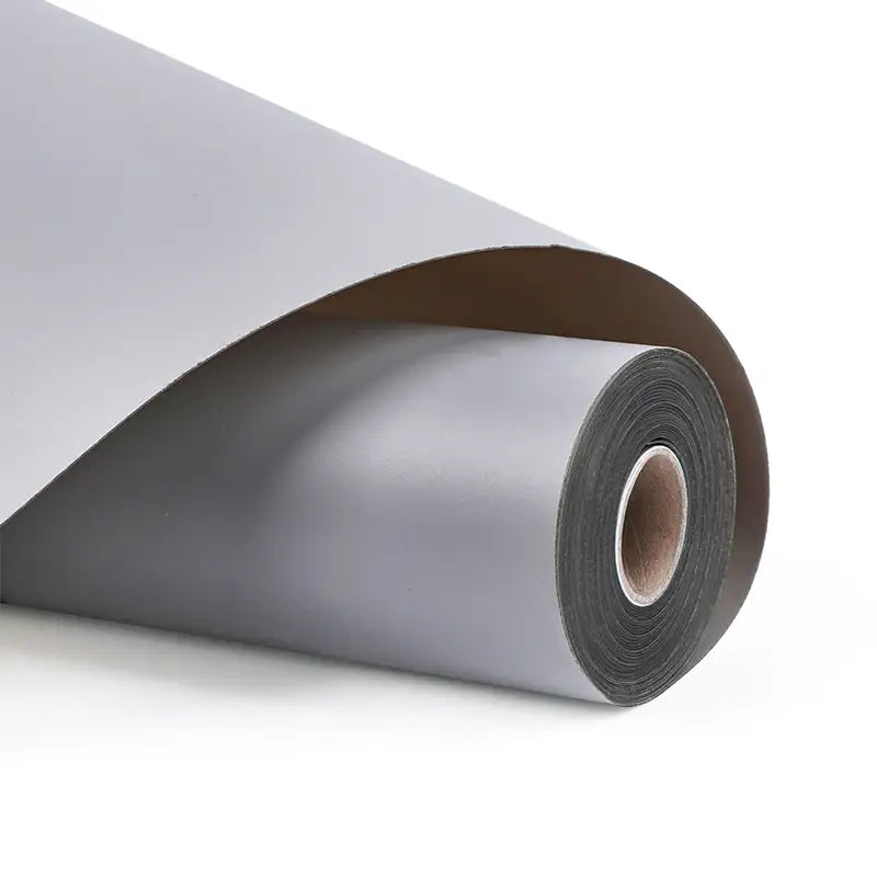 Vinil adeziv permanent mat - Gri deschis - 30,5 x 180 cm