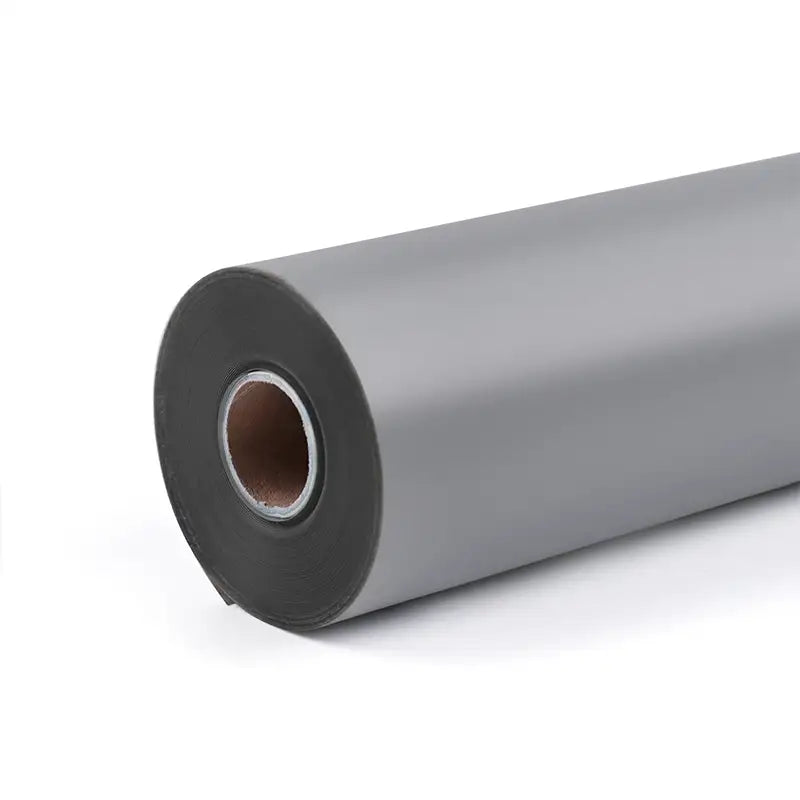 Vinil adeziv permanent mat - Gri deschis - 30,5 x 180 cm