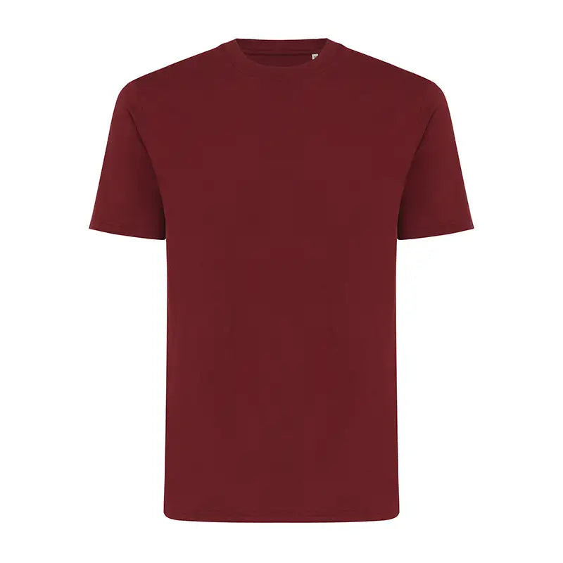 Sierra Burgundy Lightweight Recycled Cotton T-Shirt
