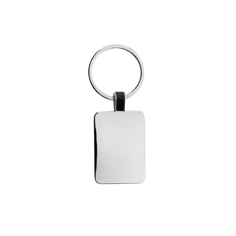 Zinc Alloy Rectangle Keyring
